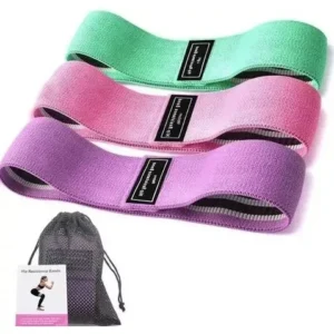 FitBands™ | Bandas Elásticas de Tela x3 Resistencias